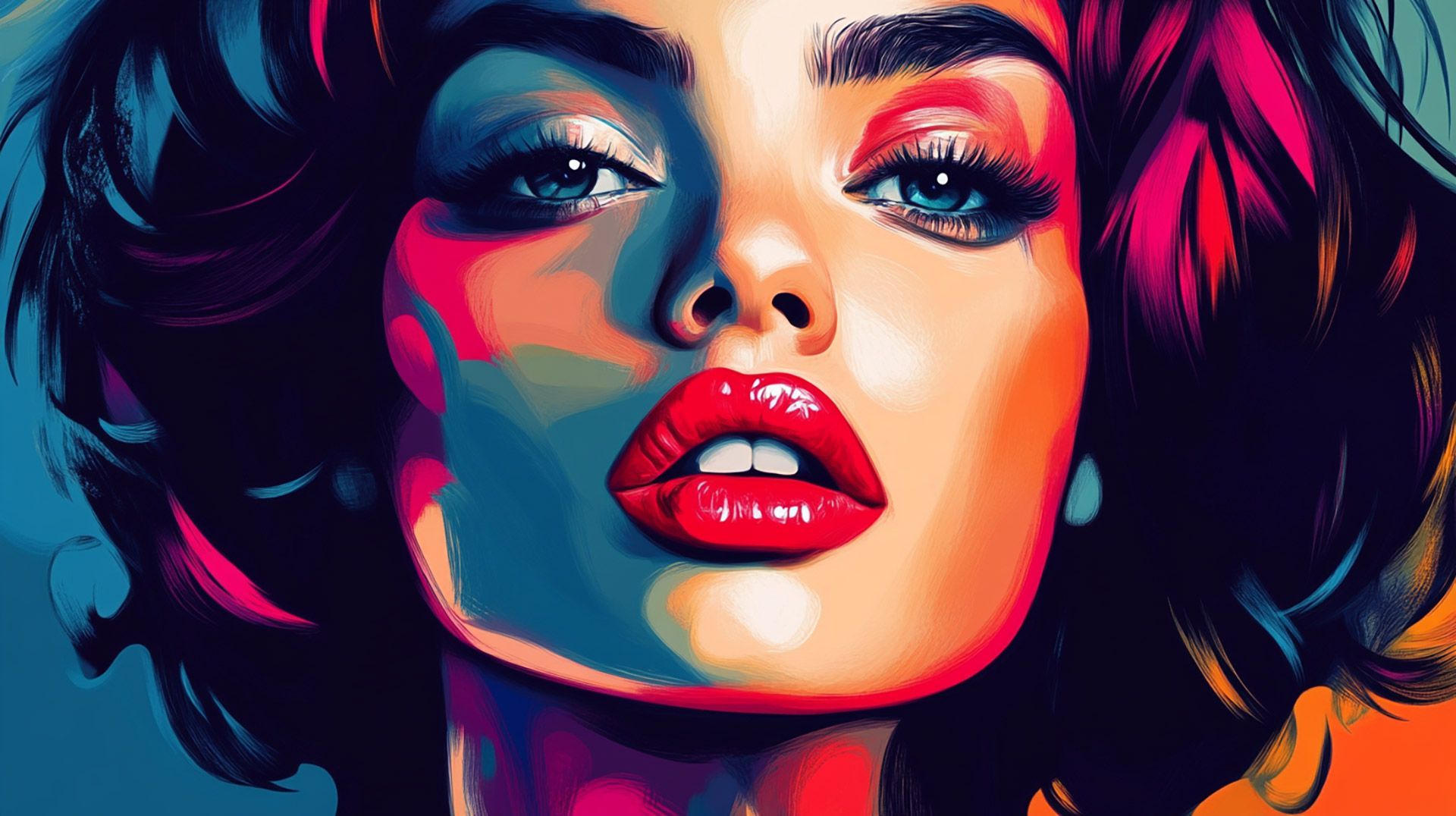 Brighten Your Desktop with Retro Pop Art Pictures