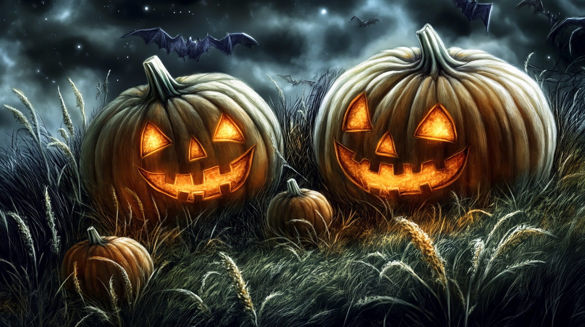 Scary Halloween Wallpaper for Desktop in Ultra HD