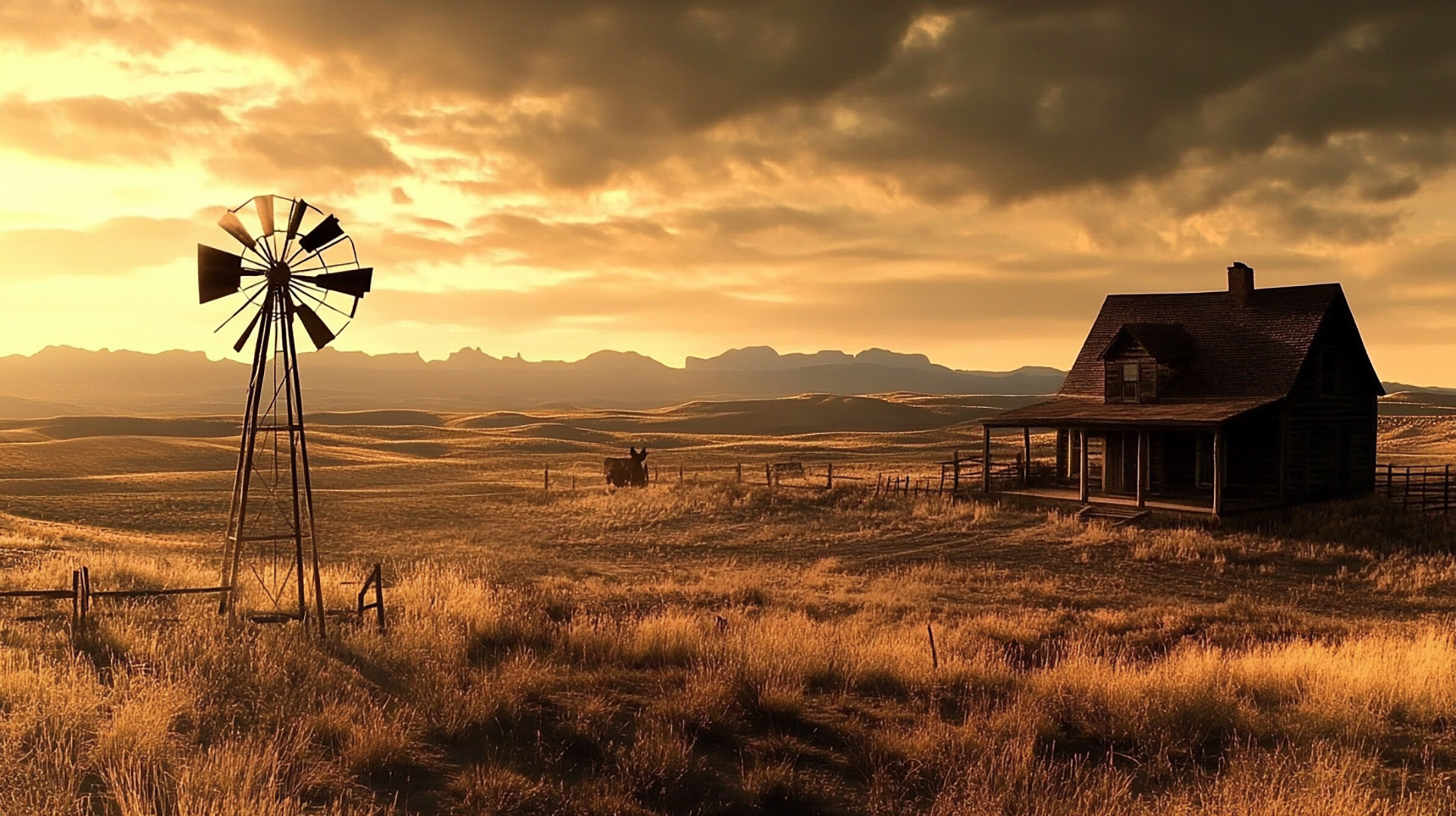 High-Definition Western Ranch Pictures for Your Desktop