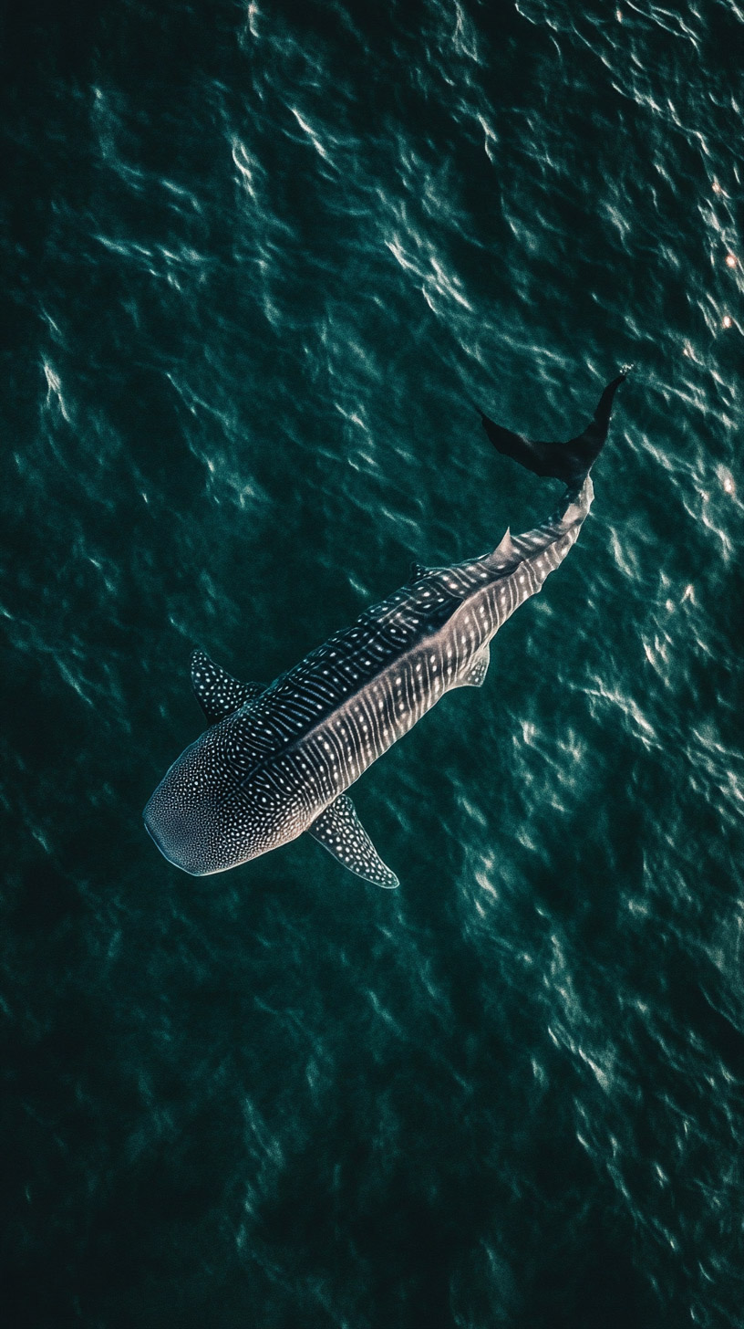 Vibrant Whale Shark Photos for Your Smartphone Display