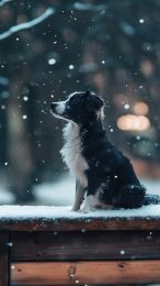 Stunning Australian Shepherd Winter Photos for Your Mobile