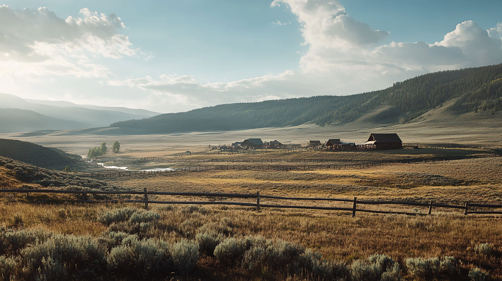 Yellowstone Ranch Wallpaper: Stunning HD Digital Backgrounds